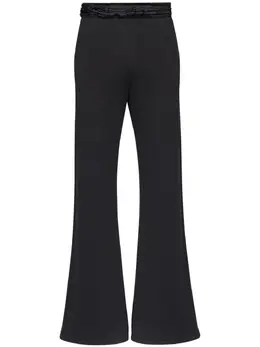 MM6 Maison Margiela: Расклешённые брюки 
