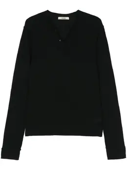Zadig&Voltaire: Свитер  Monastir из мериноса