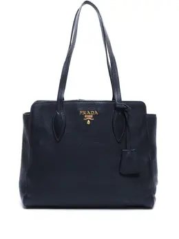 Prada Pre-Owned: Чёрная сумка 