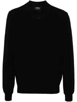 A.P.C.: Чёрное поло 