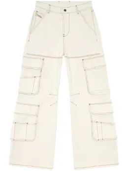 Diesel: Белые джинсы 