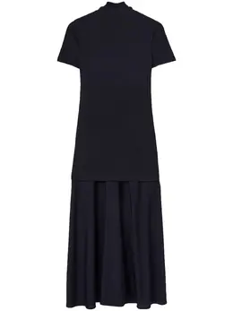 Jil Sander: Многослойное платье 