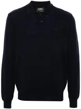 A.P.C.: Синее поло 