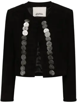 ISABEL MARANT: Замшевая куртка 