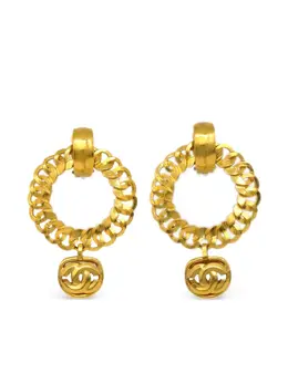 CHANEL Pre-Owned: Серьги 