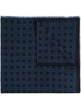 Kenzo: Синий шарф 