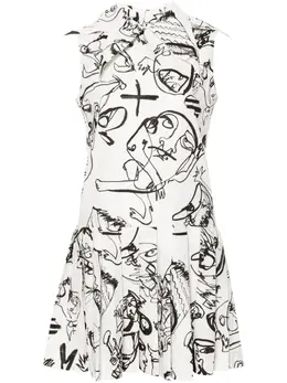 Charles Jeffrey Loverboy: Плиссированное платье 