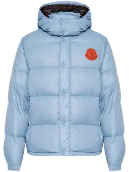Moncler: Светлая куртка 