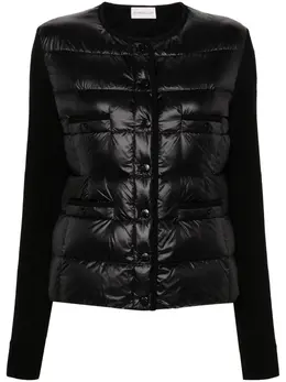 Moncler: Чёрная куртка 