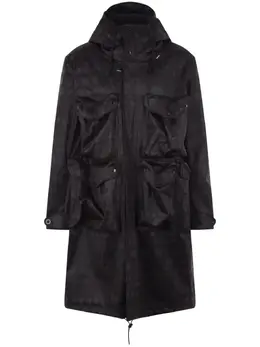 10 CORSO COMO: Чёрный пуховик 