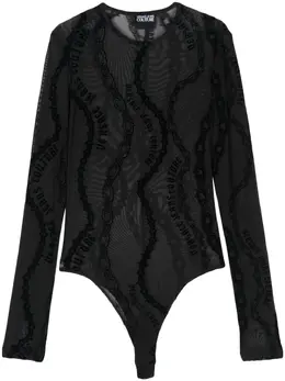 Versace Jeans Couture: Боди с принтом 