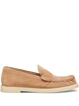 Stuart Weitzman: Коричневые лоферы 
