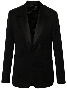 Givenchy: Пиджаки с растительным принтом 