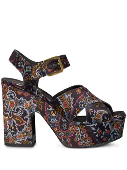 ETRO: Коричневые сандалии 