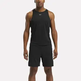 Reebok: Чёрная майка  Running