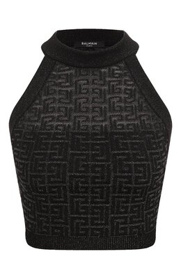 Balmain: Трикотажный топ 