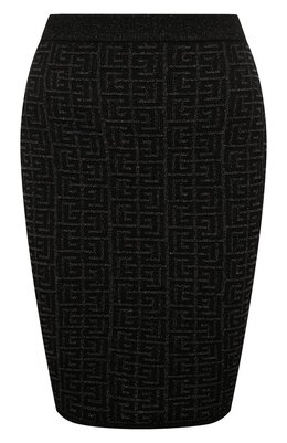 Balmain: Юбка из вискозы 