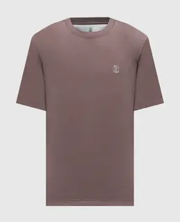 Brunello Cucinelli: Фіолетові футболки 