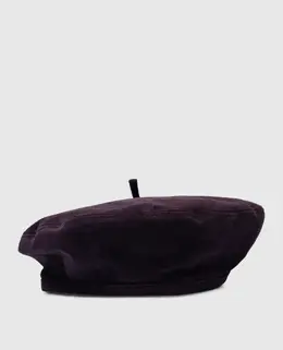 Loro Piana: Бордовая шапка 