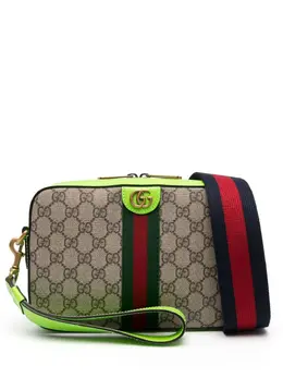 Gucci: Бежевая сумка  Ophidia