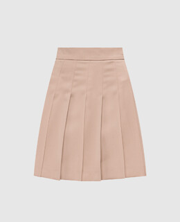 Max Mara: Бежевая юбка 