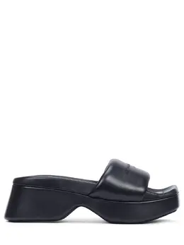 ALEXANDER WANG: Чёрные сабо 