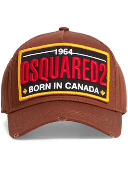 DSQUARED2: Коричневая кепка 