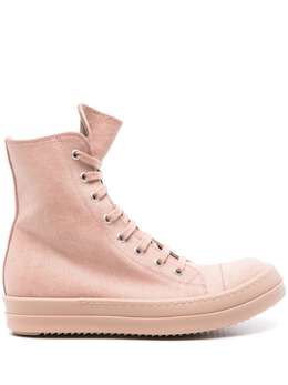 Rick Owens DRKSHDW: Розовые кроссовки 