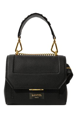 Lancel: Чёрная сумка 