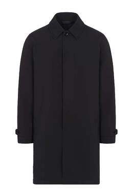 BRIONI: Чёрный плащ 