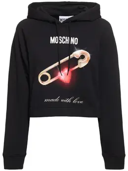 MOSCHINO: Хлопковый свитшот 