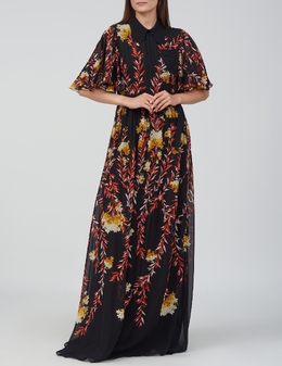 GIAMBATTISTA VALLI: Многоцветное платье 