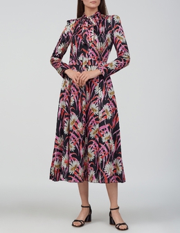 GIAMBATTISTA VALLI: Многоцветное платье 