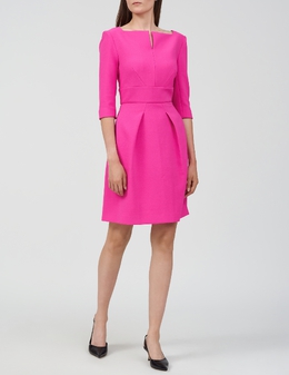 ROLAND MOURET: Розовое платье 