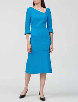 ROLAND MOURET: Голубое платье 