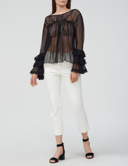 THOMAS WYLDE: Чорні блузки 