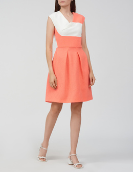 ROLAND MOURET: Оранжевое платье 