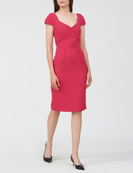 ROLAND MOURET: Розовое платье 