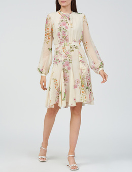 GIAMBATTISTA VALLI: Бежевое платье 