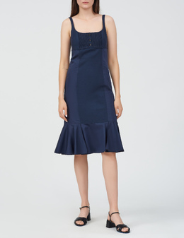 NINA RICCI: Синее платье 
