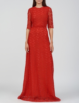GIAMBATTISTA VALLI: Красное платье 