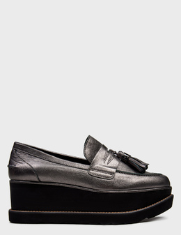 STUART WEITZMAN: Серебристые лоферы 