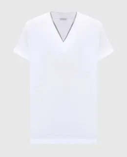 Brunello Cucinelli: Білі футболки 