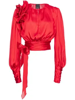 PINKO: Атласная блуза 