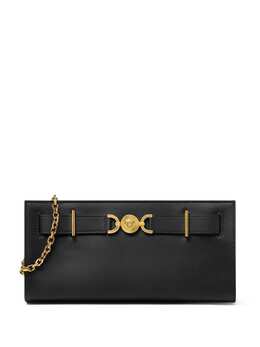 Versace: Чёрный клатч  Medusa