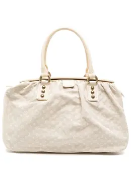 Louis Vuitton Pre-Owned: Белая сумка-шоппер 