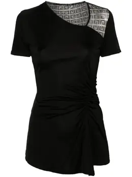 Givenchy: Кружевное топ  4G