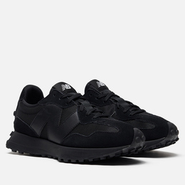 New Balance: Чёрные кроссовки 