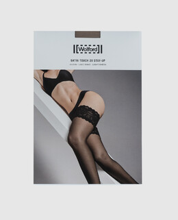 Wolford: Бежевые чулки  Satin 20