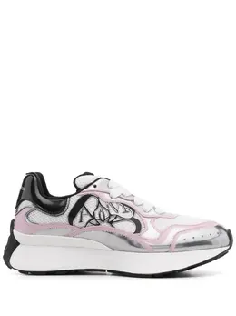 Alexander McQueen: Чёрные кроссовки 
